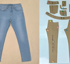 Khóa học thiết kế rập quần Jeans Nam (Rập tay)
