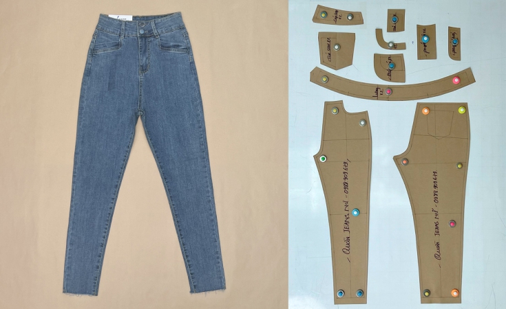 Khóa học thiết kế rập quần Jeans Nữ (Rập tay)
