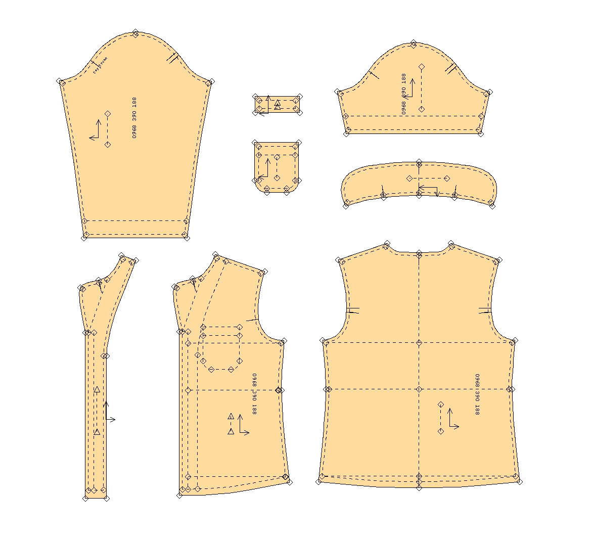 RẬP ÁO PYJAMA BÂU TRÒN