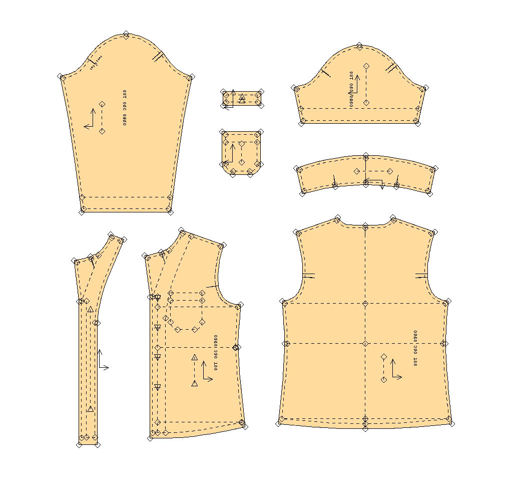 RẬP ÁO PYJAMA BÂU VUÔNG