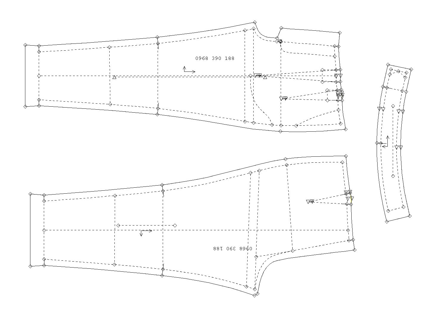 RẬP QUẦN BAGGY NỮ 2 LY