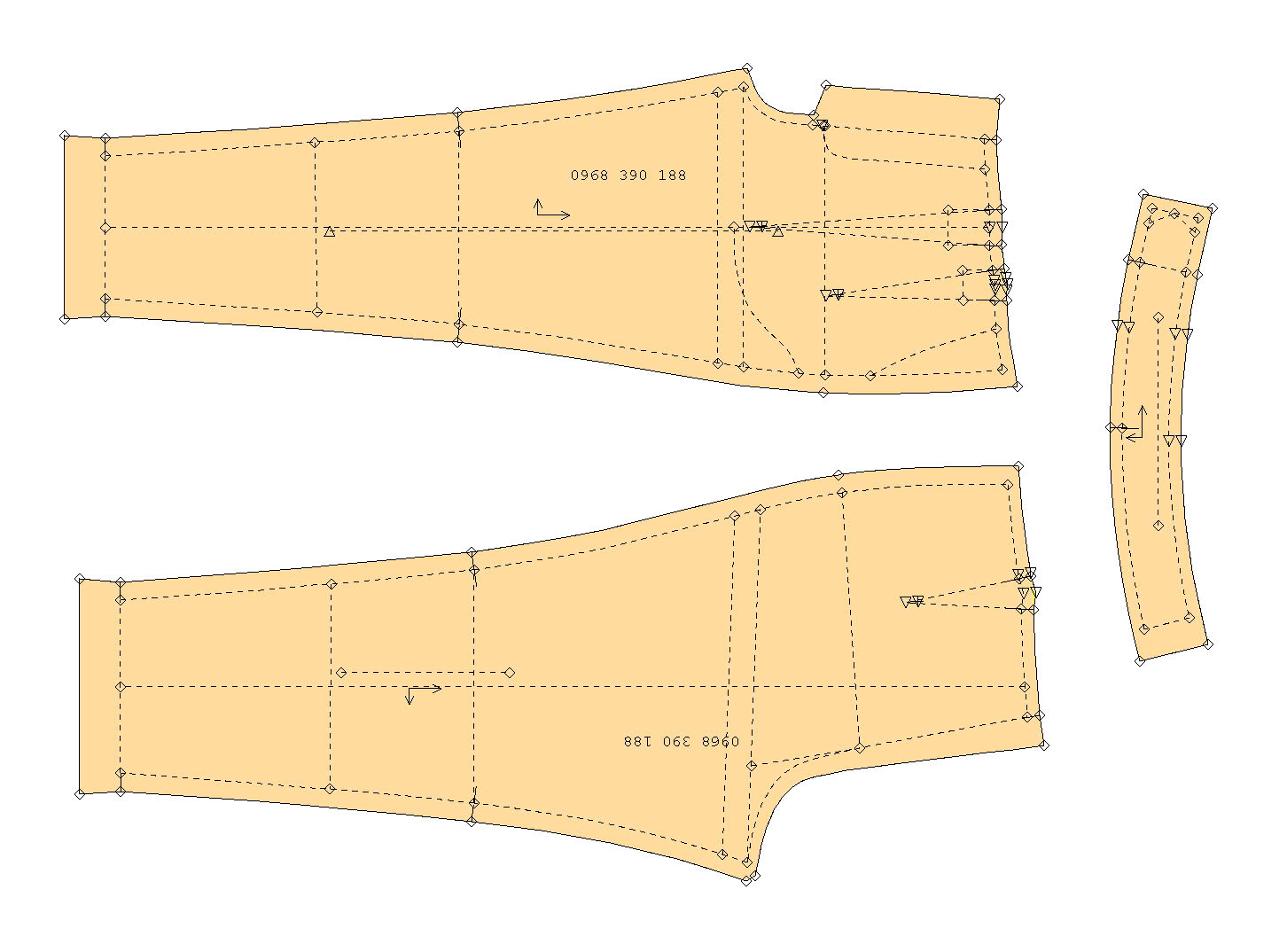 RẬP QUẦN BAGGY NỮ 2 LY FORM CHUẨN