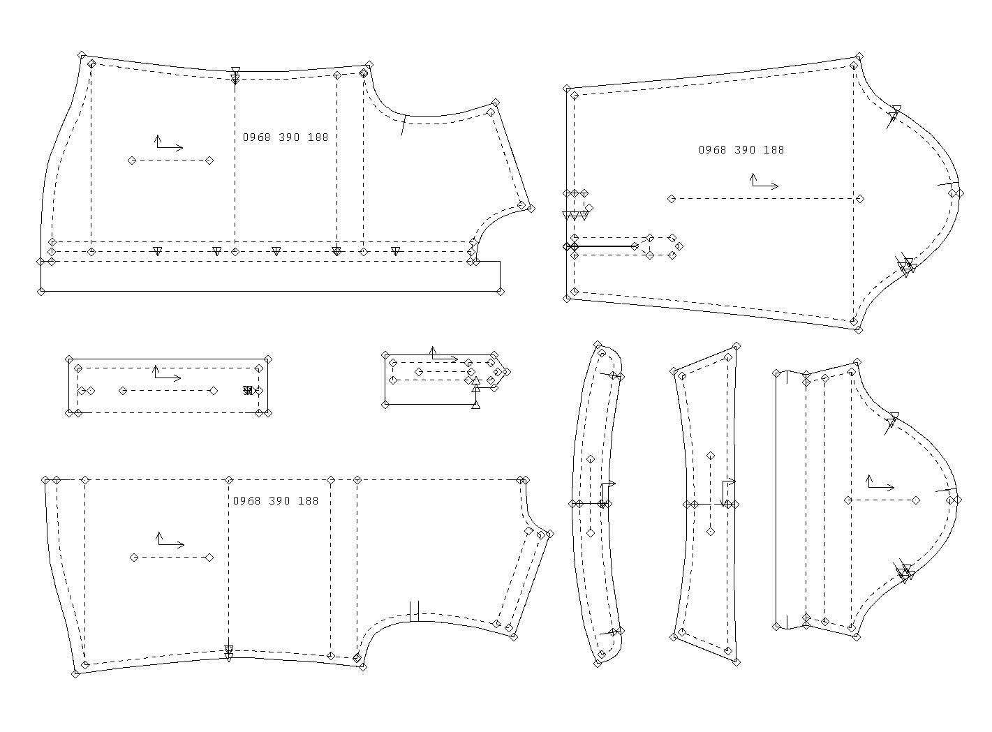 RẬP ÁO SƠ MI NỮ FORM SUÔNG