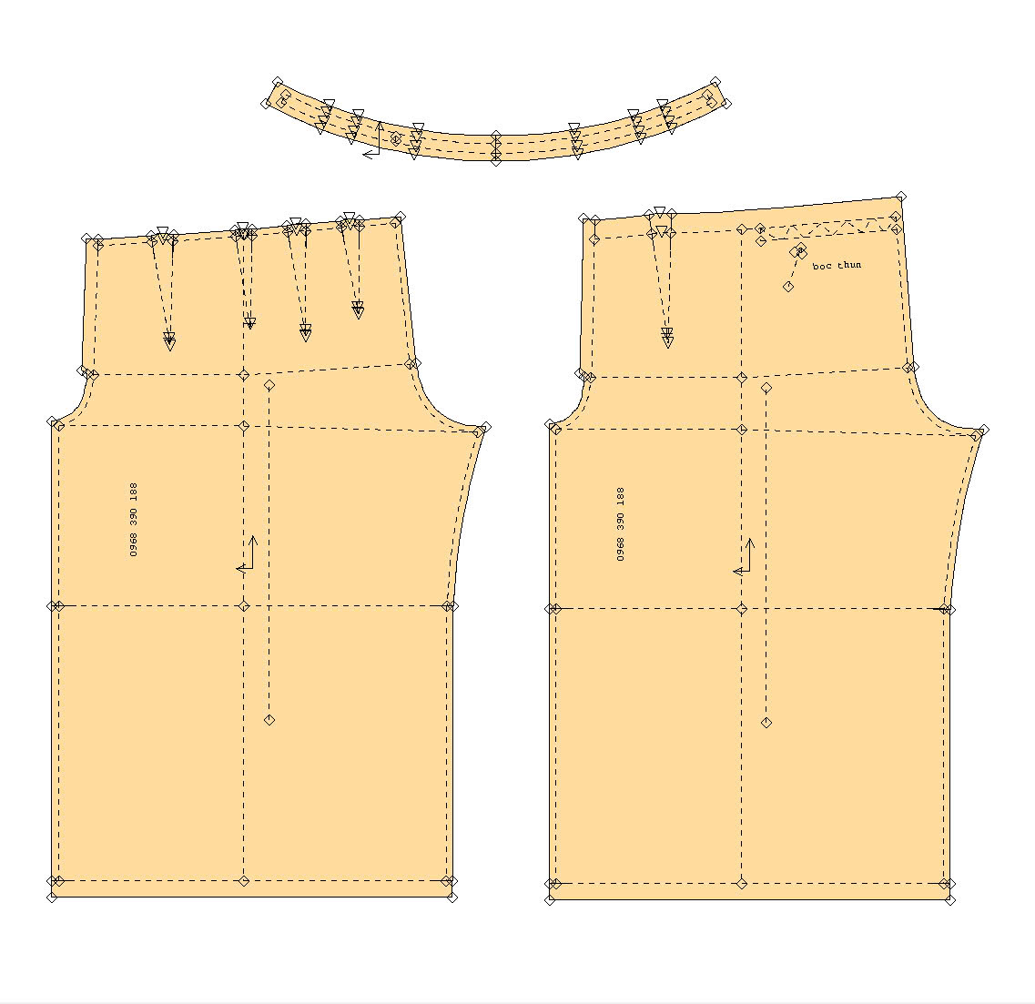 RẬP QUẦN SUÔNG LIỀN SƯỜN FORM CHUẨN
